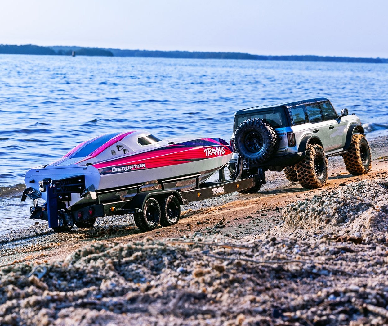 Traxxas Tandem-axlad b�ttrailer