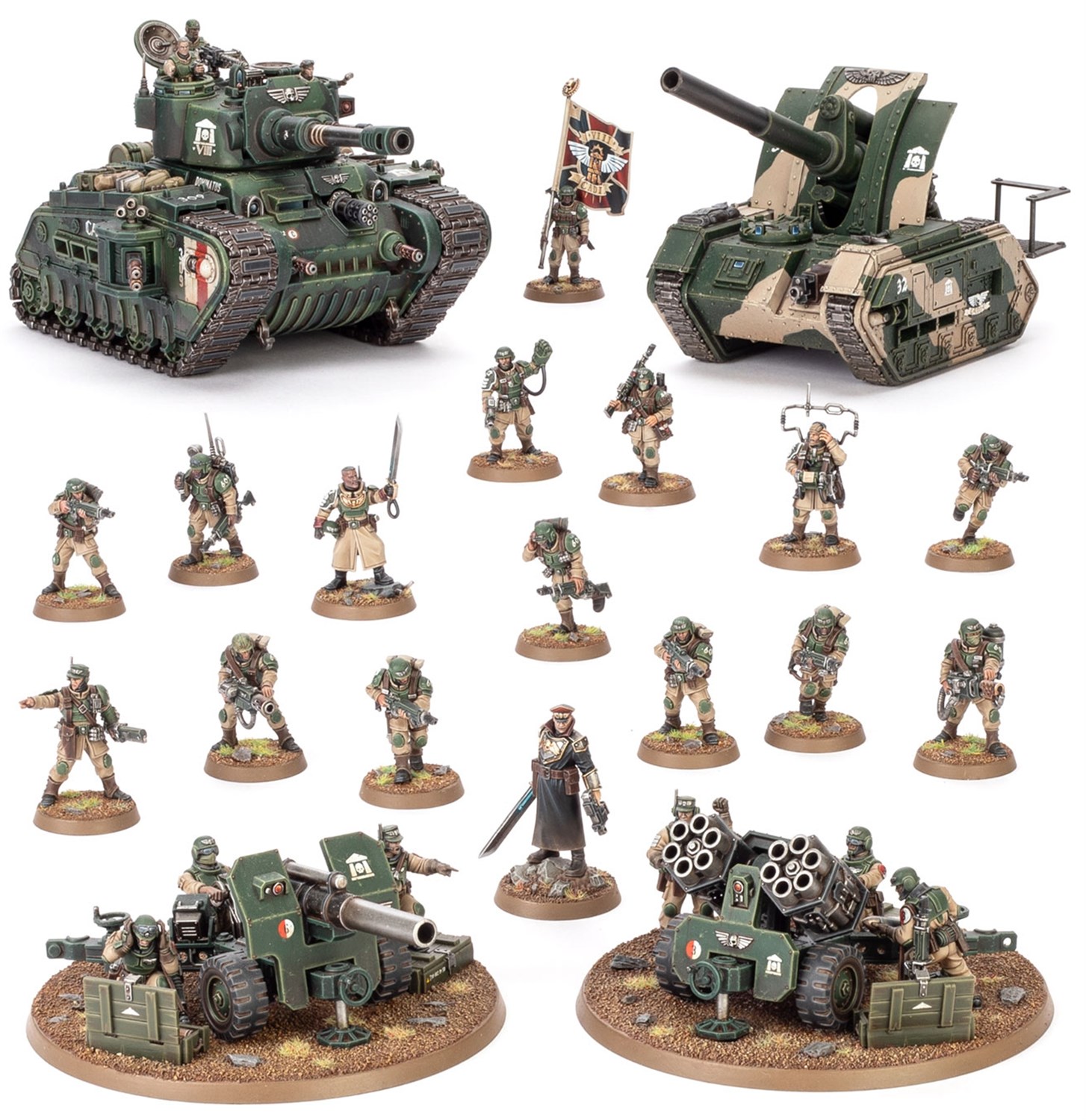 Warhammer 40K Battleforce Astra Militarum-plutonen