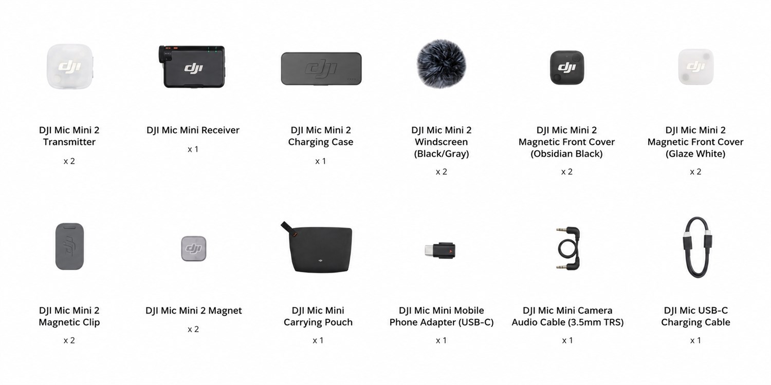 DJI Mic Mini 2 (1 TX + 1 RX)