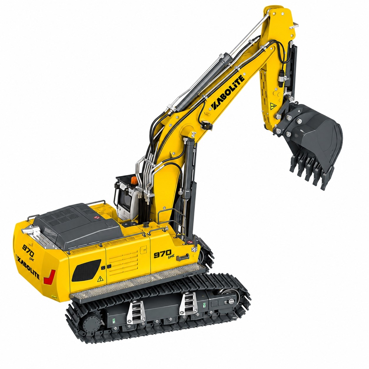 HuiNa Gr�vmaskin Kabolite K962-100S Gul RTR