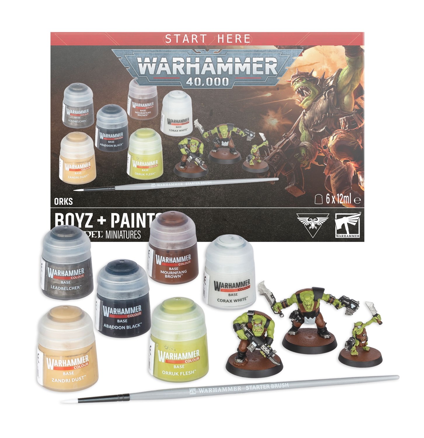 Warhammer 40K Paint + Orks