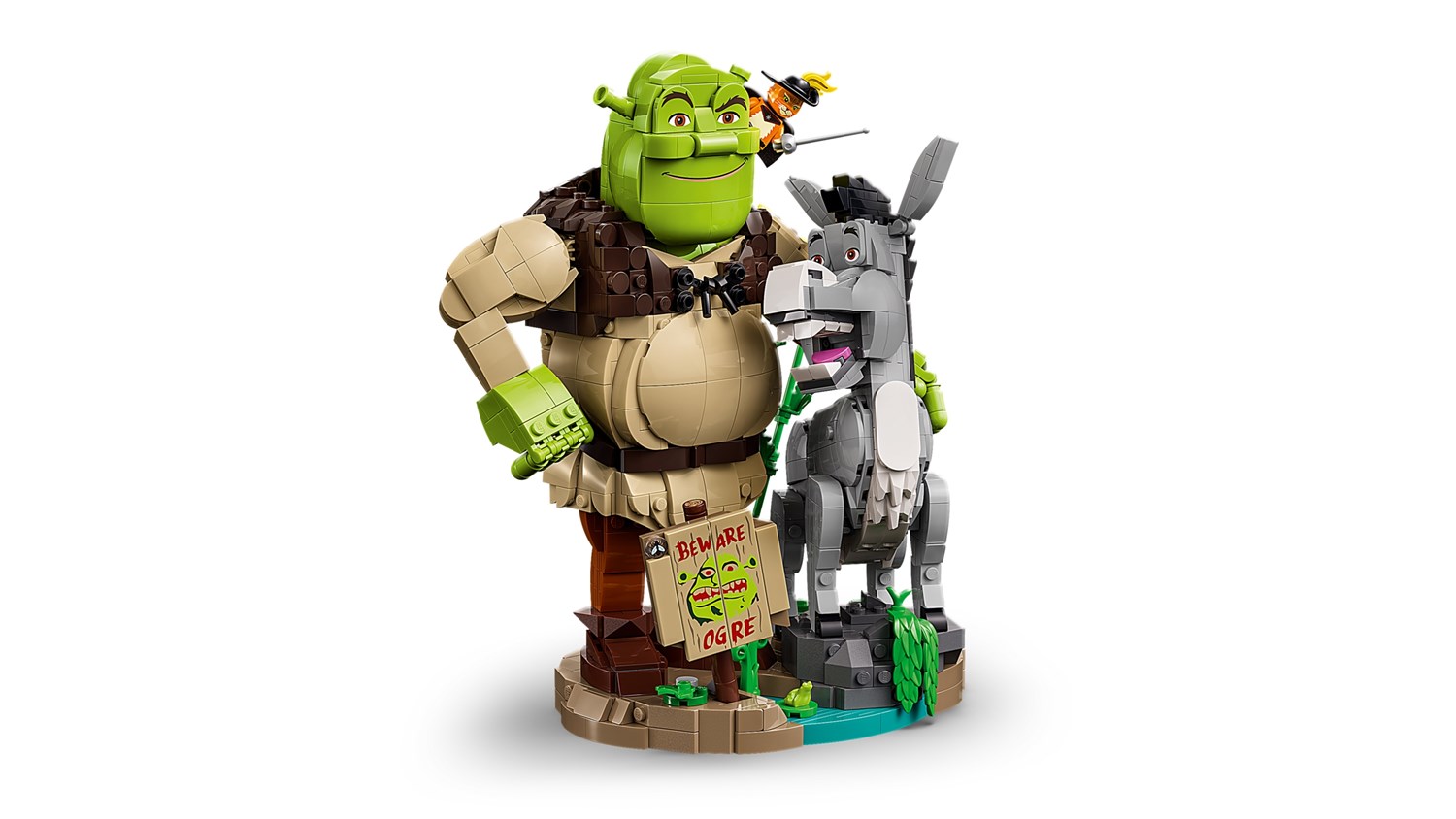 LEGO Shrek. �snan och m�sterkatten i st�vlar