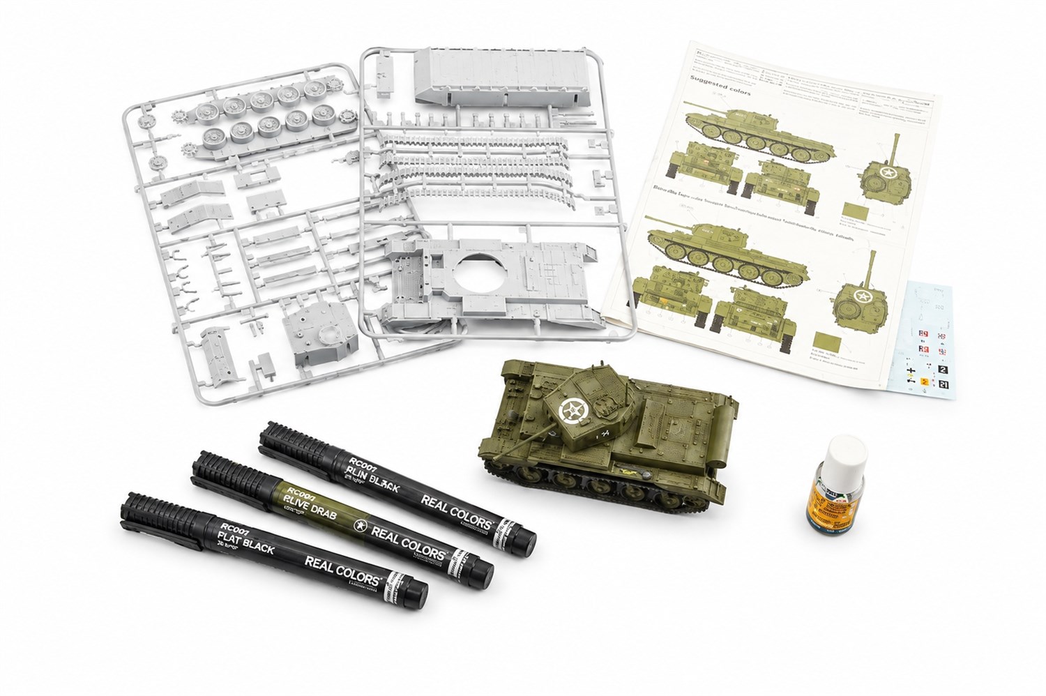 ITALERI 1:56 - Cromwell Mk. IV - Startsett