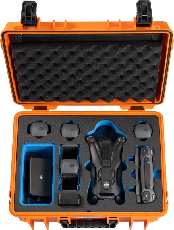B&W Hardcase for DJI Mavic 4 Pro - Orange