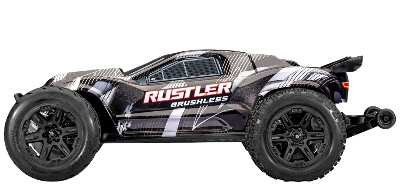 Traxxas Rustler 2WD BL 3S RTR Black