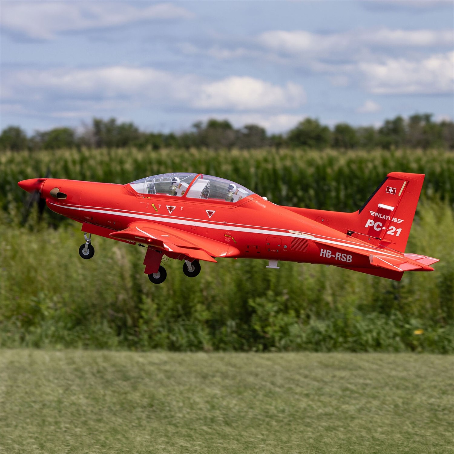 E-Flite Pilatus PC-21 1.3m BNF w/AS3X+ & SAFE