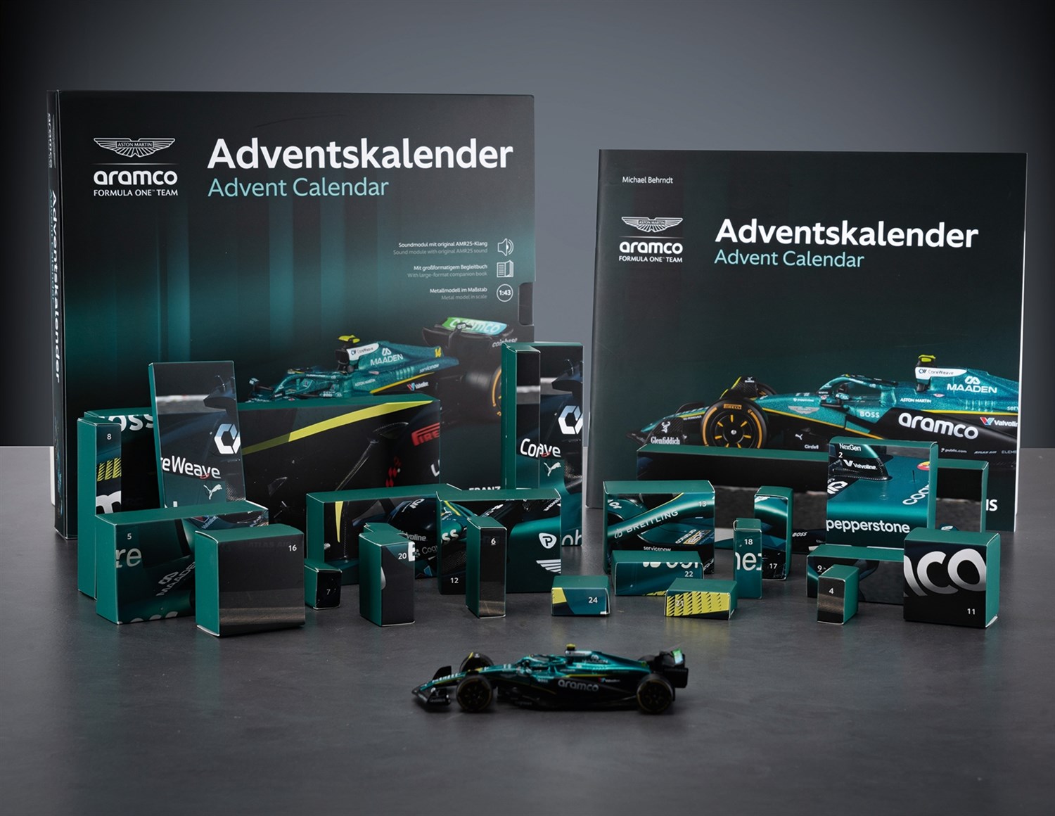 Franzis Aston Martin Aramco F1 adventskalender