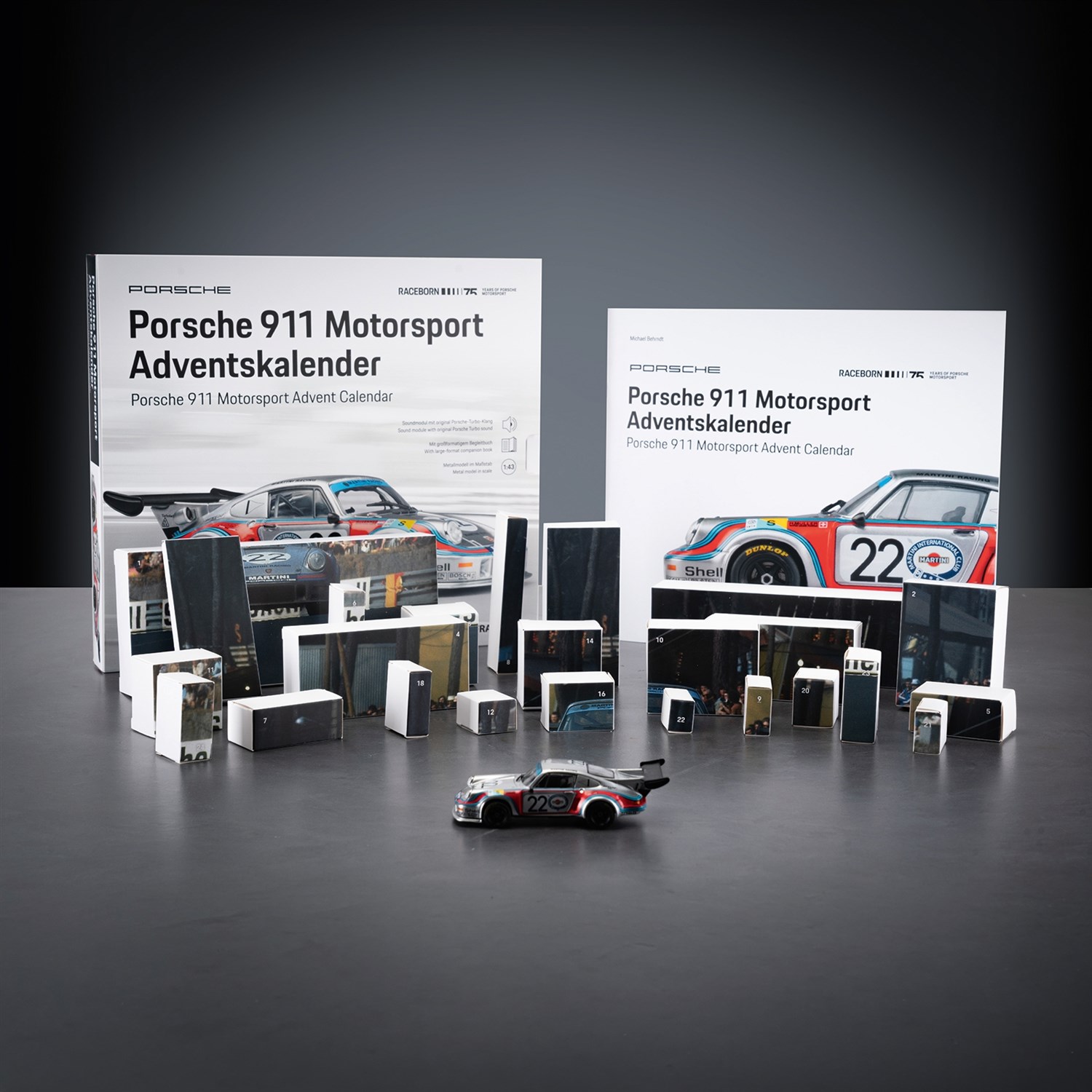 Franzis Porsche 911 Motorsport Adventskalender