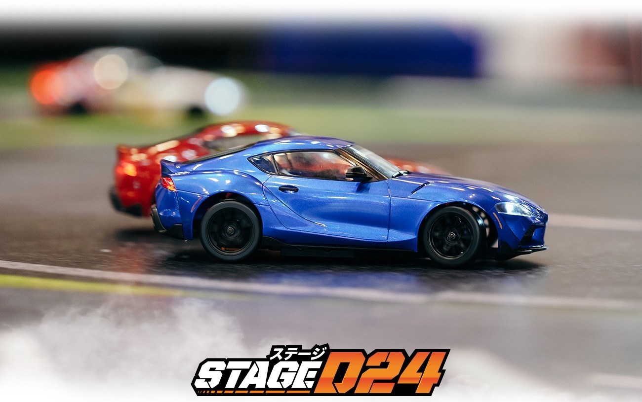 HPI Stage D24 Toyota GR Supra Blue - Komplett