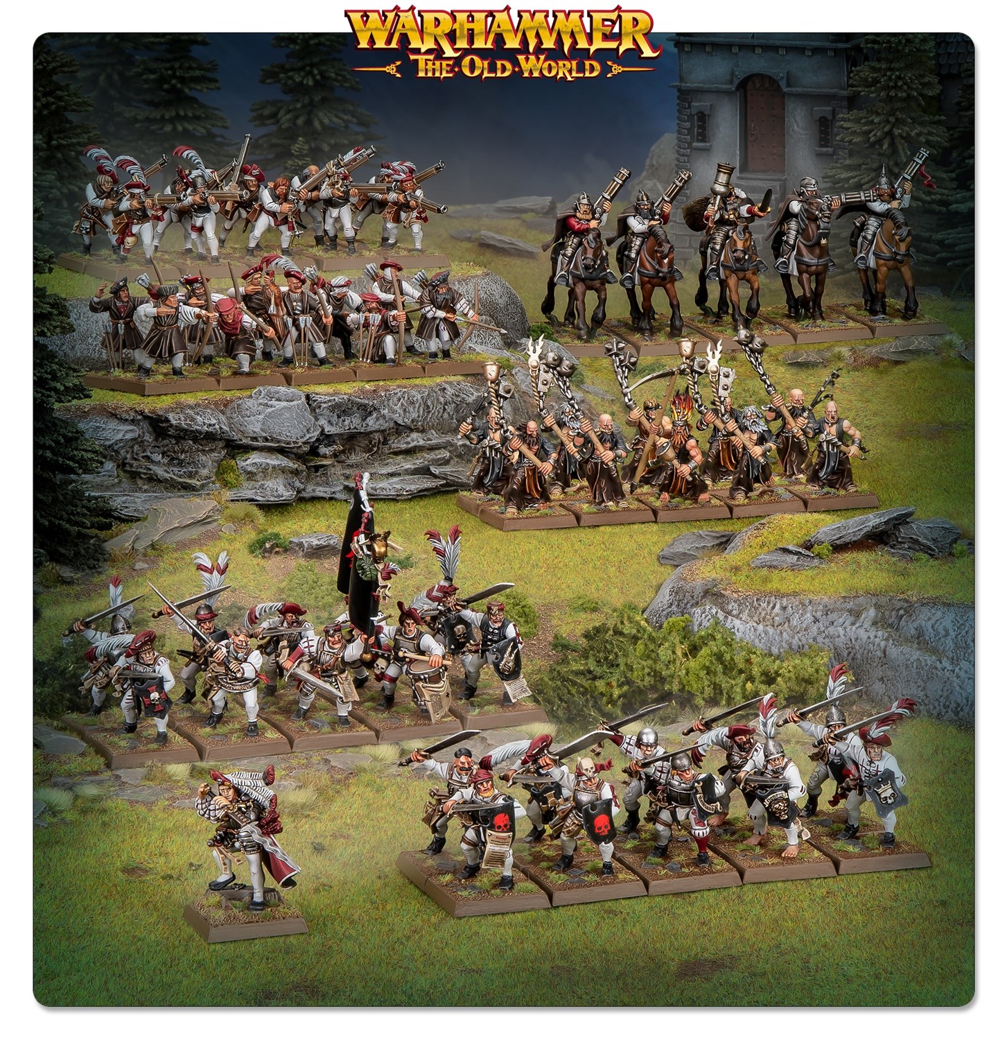 The Old World Empire of Man - Battle March Army