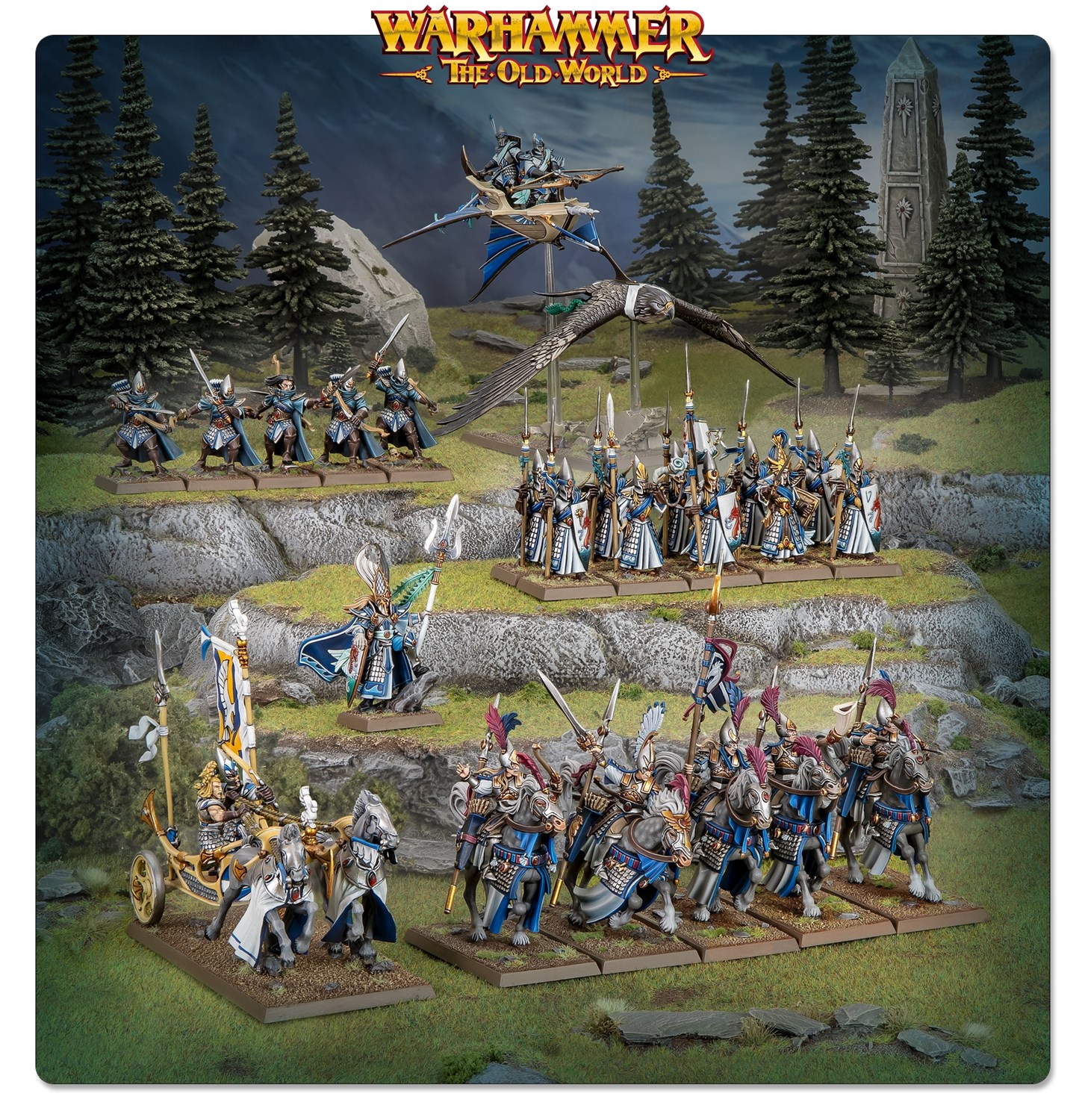 The Old World High Elf Realms - Battle March Army