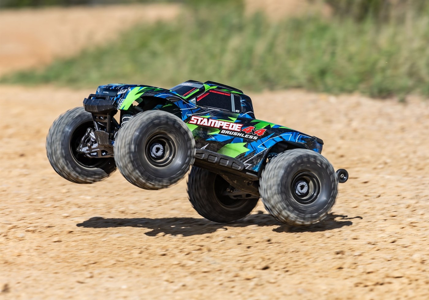 Traxxas Stampede 1/10 4WD BL 3S RTR Grön