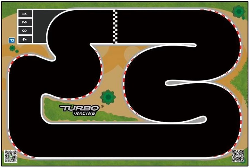 Turbo Racing C73 1/76 Dark Blue - RTR