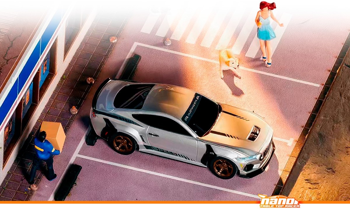 HPI Nano-TTR Ford Mustang Spec 5 RTR Silver