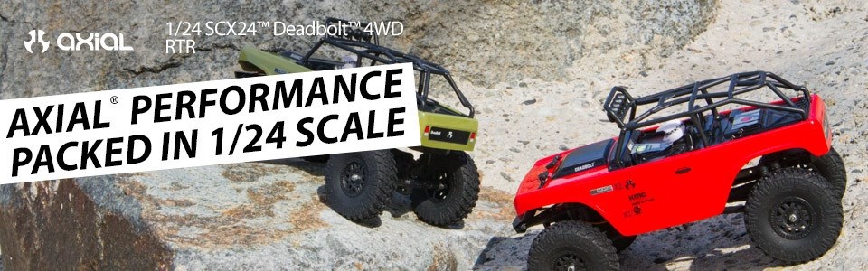 Axial SCX24 Deadbolt Rock Crawler 4WD Green