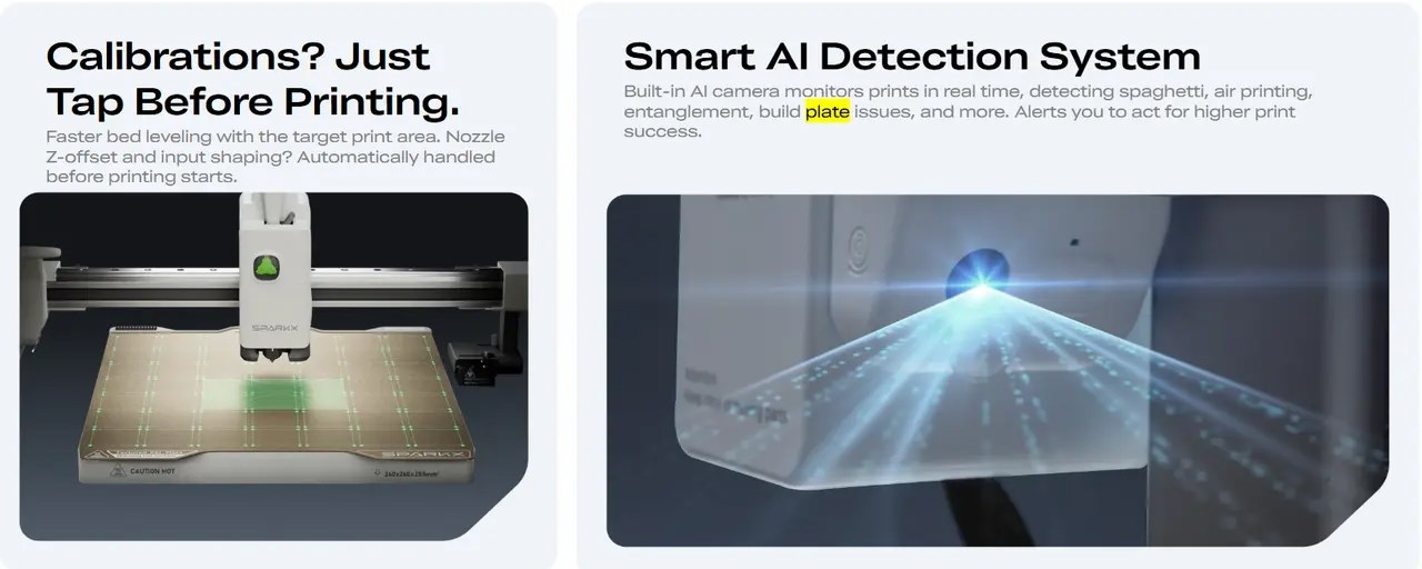 Creality SPARKX i7 Color Combo - 3D-Printer