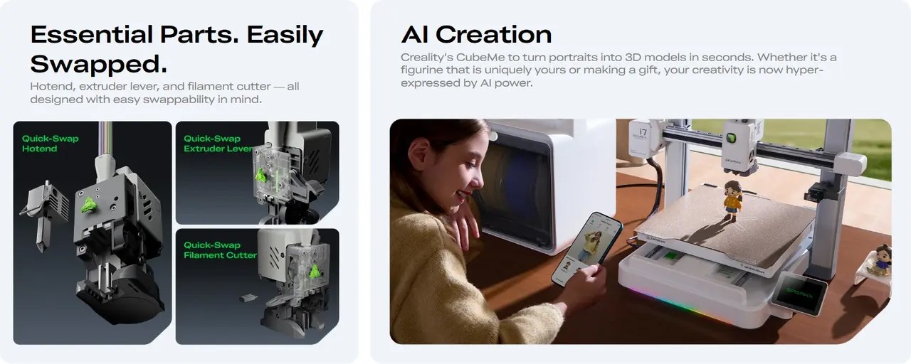 Creality SPARKX i7 Color Combo - 3D-Printer