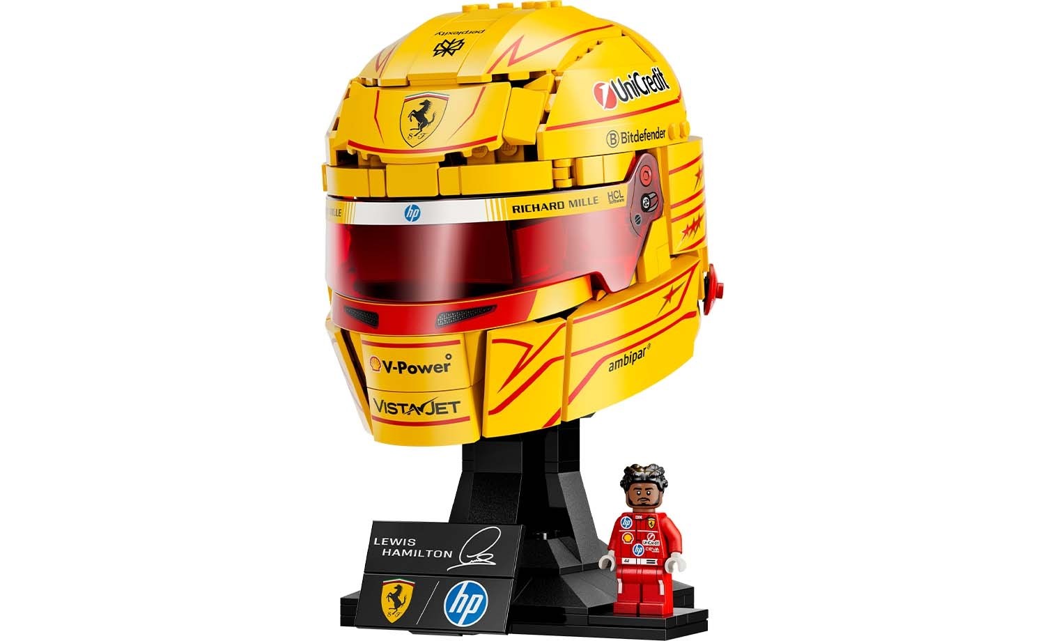 LEGO Scuderia Ferrari HP Lewis Hamilton hjelm