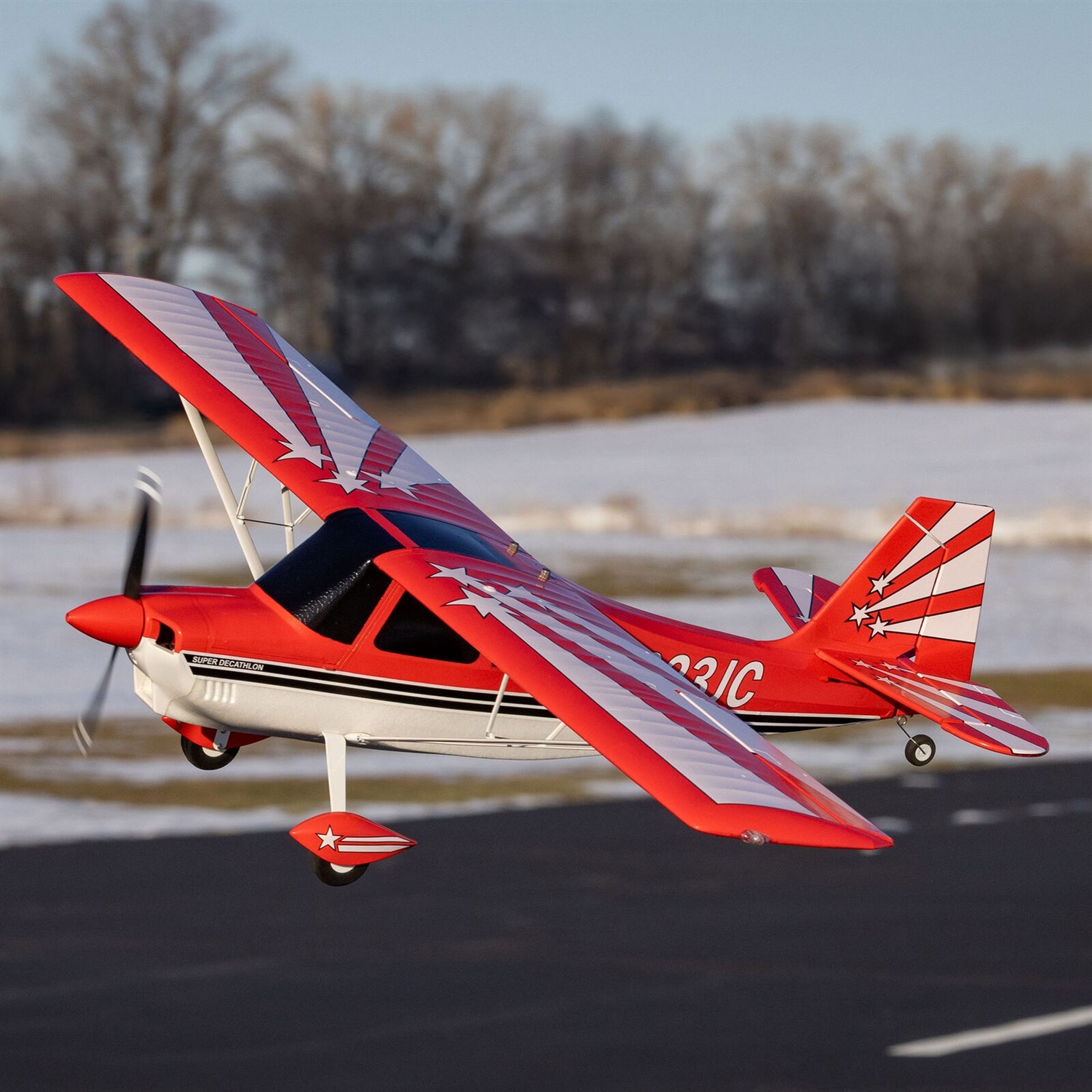 E-Flite Super Decathlon 1.2m BNF w/AS3X+ & SAFE