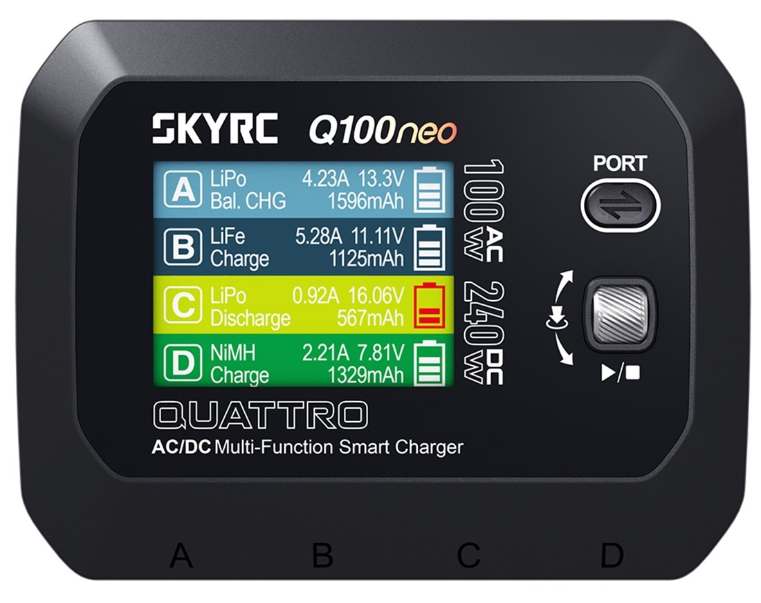 SkyRC Q100 Neo Quad 240W XT60