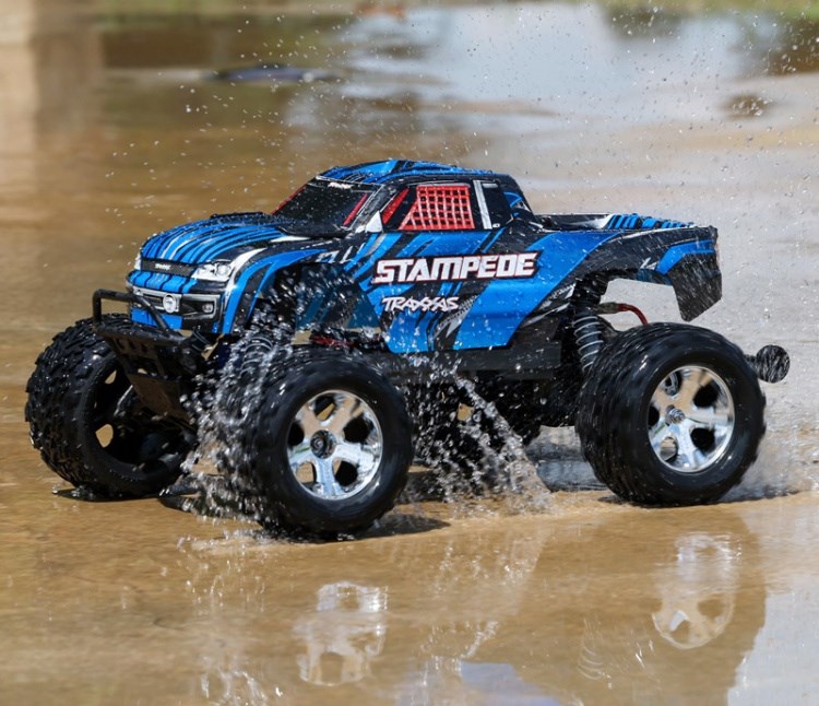 Traxxas Stämplad 2WD BL-2S EHD RTR TQ Blå