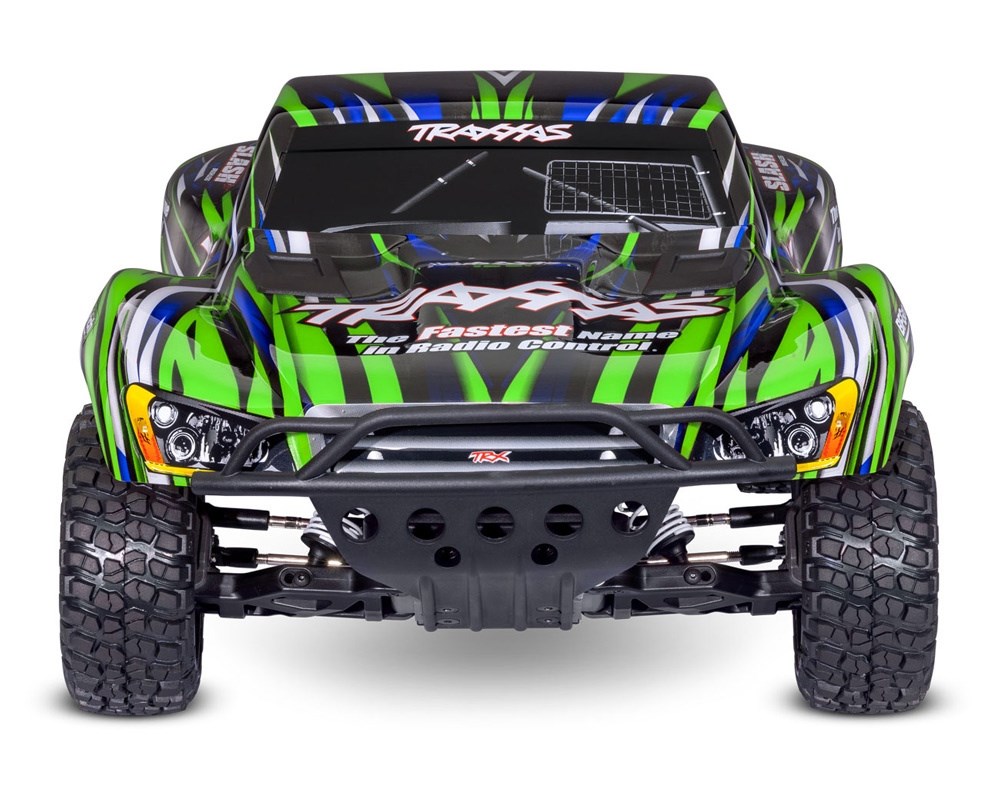Traxxas Slash 2WD BL-2S EHD RTR Grön