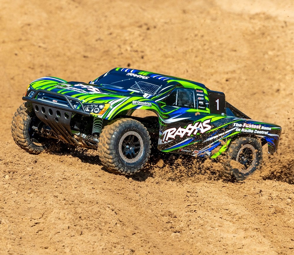 Traxxas Slash 2WD BL-2S EHD RTR Grön
