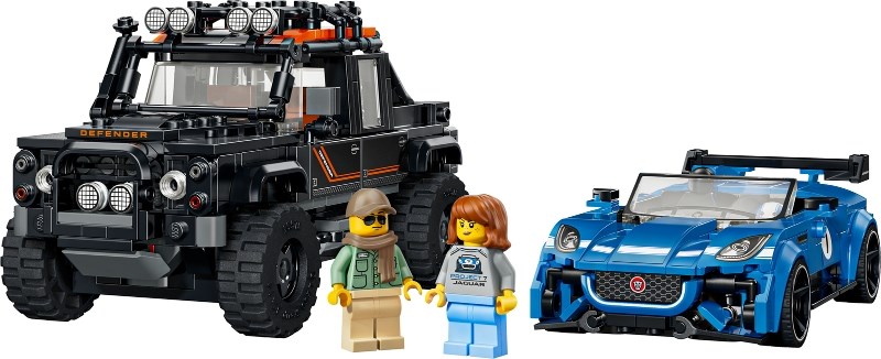 LEGO Jaguar Project 7 och Land Rover Defender