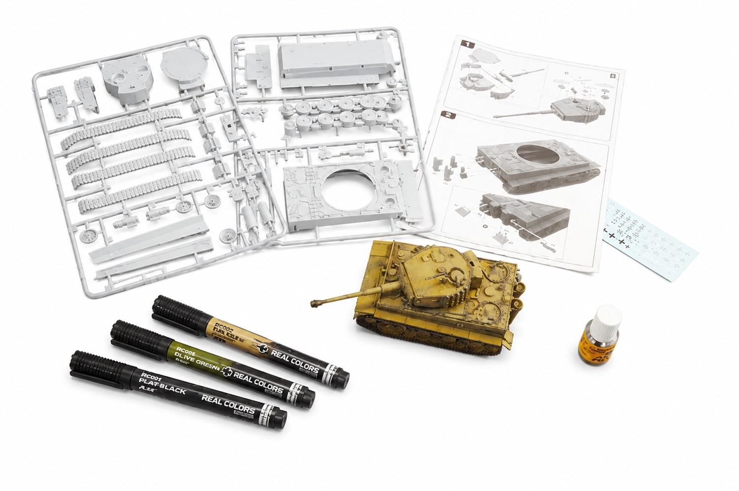 Italeri 1:56 - VI Tiger I - Startset