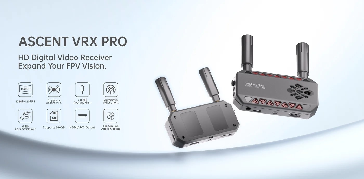 Walksnail Ascent FPV VRX Pro