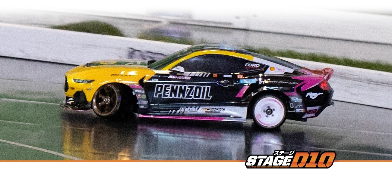 HPI Stage D10 Flux Ford Mustang GT S650 B.Hobson