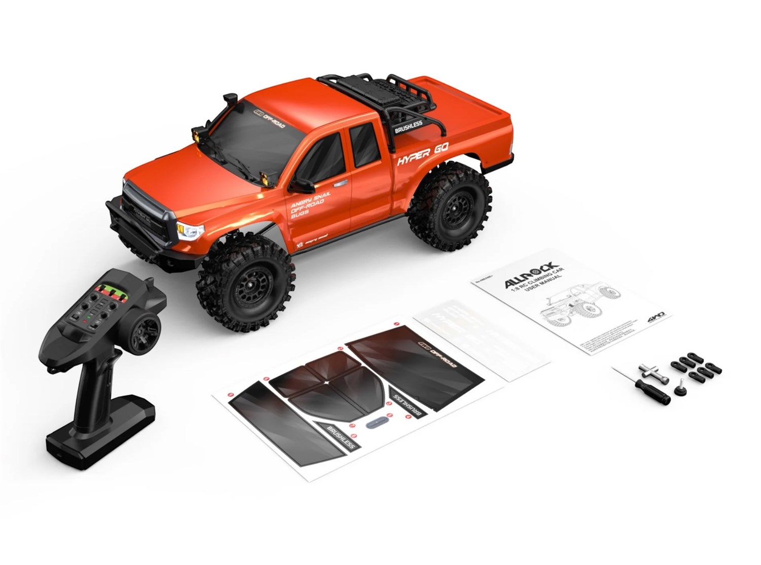 MJX Allrock H8E Brushless 1:8 Crawler 4WD