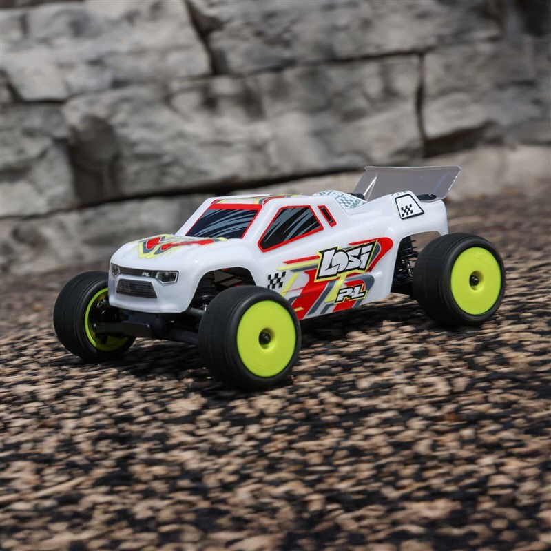 Losi 1/28 Micro-T Stadium Truck 2WD RTR - White