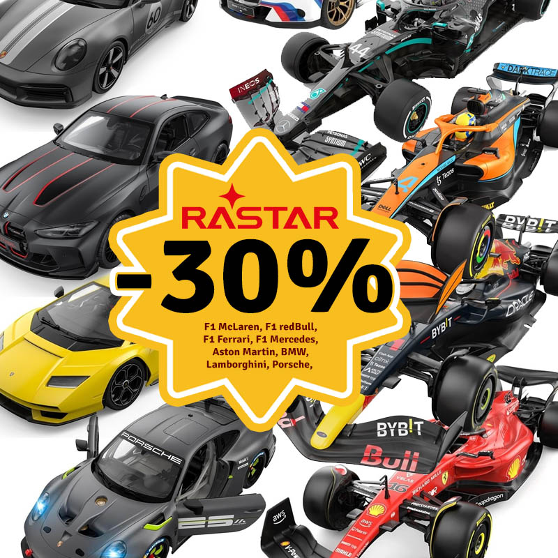 Rastar RC-biler -30%