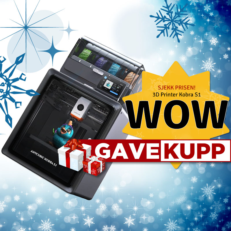 GaveKupp: Anycubic Kobra S1 Combo