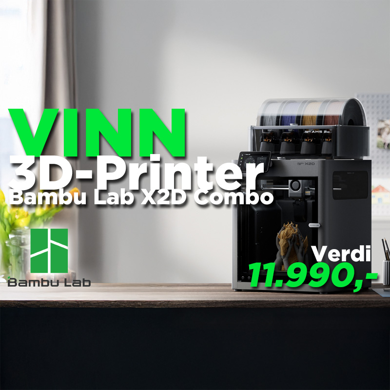 Elefun gir bort en Bambu Lab 3D-Printer!