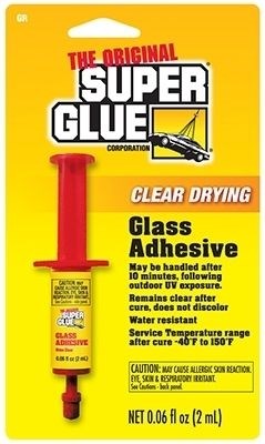 Zap Super Glue Glas Adhesive 2ml